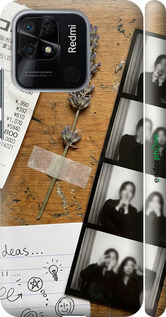 3D пластиковый матовый чехол 'Aesthetic Scrapbook Collage' для Xiaomi Redmi 10C изображение 16