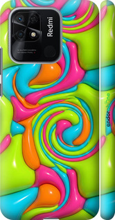 3D пластиковий матовий чохол 'Y2K Jelly Dream' для Xiaomi Redmi 10C зображення 3