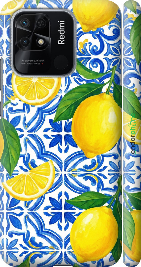 3D пластиковый матовый чехол Grocery Girl Italian Summer для Xiaomi Redmi 10C - 6766m-2591 изображение 