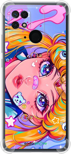 Силіконовий протиударний с посиленими кутами чехол Сейлор Мун 4 для Xiaomi Redmi 10C - 6353sp-2591 изображение 