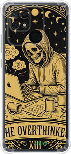 Силикон с усиленными углами чехол The Overthinker для Xiaomi Redmi 10C - 6774sp-2591 изображение 