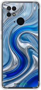 Силіконовий протиударний с посиленими кутами чехол Liquid Chrome для Xiaomi Redmi 10C - 6781sp-2591 изображение 