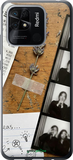 2D пластиковий чехол Aesthetic Scrapbook Collage для Xiaomi Redmi 10C - 6773t-2591 изображение 