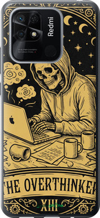 2D пластиковый чехол 'The Overthinker' для Xiaomi Redmi 10C изображение 1
