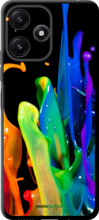 TPU чехол Бризки фарби для Xiaomi Poco M6 Pro 5G - 3957b-3859 изображение 