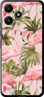 TPU чехол фламинго 2 для Xiaomi Poco M6 Pro 5G - 4360b-3859 изображение 