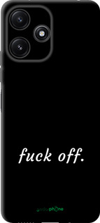 TPU чехол Fuck off для Xiaomi Poco M6 Pro 5G - 4731b-3859 изображение 