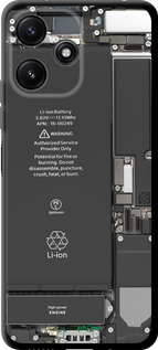 TPU чехол Детали смартфона для Xiaomi Poco M6 Pro 5G - 5487b-3859 изображение 