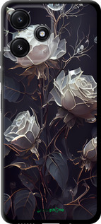 TPU чехол Розы 2 для Xiaomi Poco M6 Pro 5G - 5550b-3859 изображение 