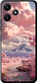 TPU чехол Рожеві хмари для Xiaomi Redmi Note 12R - 5660b-3860 изображение 