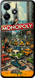 TPU чехол Міський драйв Monopoly для Xiaomi Redmi Note 12R - 6088b-3860 изображение 