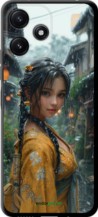 TPU чехол Anime-girl для Xiaomi Poco M6 Pro 5G - 6133b-3859 изображение 
