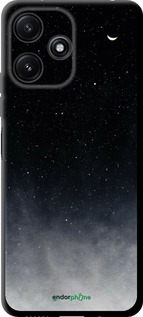TPU чехол Голубые облака, Голубая луна для Xiaomi Redmi Note 12R - 6396b-3860 изображение 