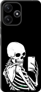 TPU чехол Скелет робить Selfie для Xiaomi Poco M6 Pro 5G - 6535b-3859 изображение 