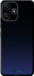TPU чехол Градиент в тёмно - синем стиле для Xiaomi Poco M6 Pro 5G - 6542b-3859 изображение 