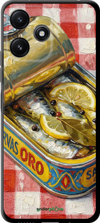 TPU чехол Vintage Sardine Tin Phone для Xiaomi Redmi 12 5G - 6772b-3194 изображение 