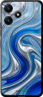 TPU чехол Liquid Chrome для Xiaomi Poco M6 Pro 5G - 6781b-3859 изображение 