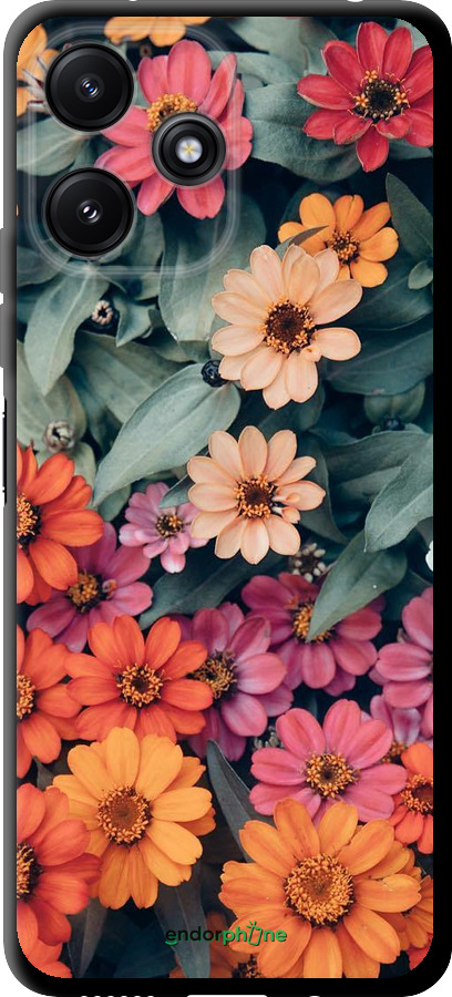 TPU чехол Beauty flowers для Xiaomi Redmi Note 12R - 4050b-3860 изображение 