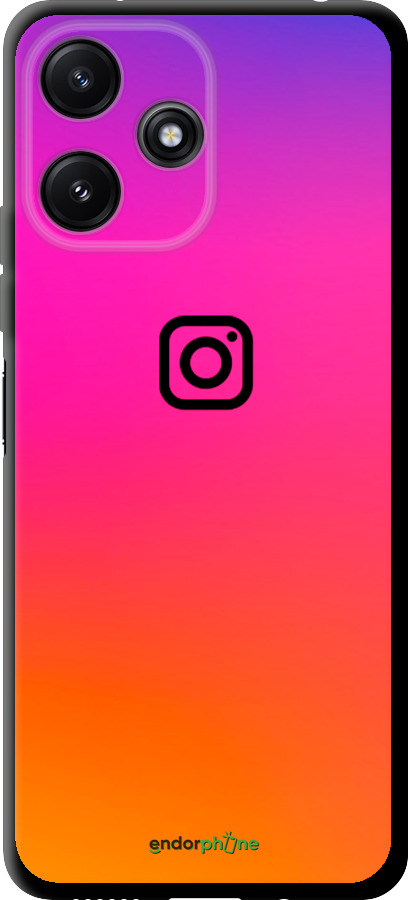 TPU чехол Instagram для Xiaomi Poco M6 Pro 5G - 4273b-3859 изображение 