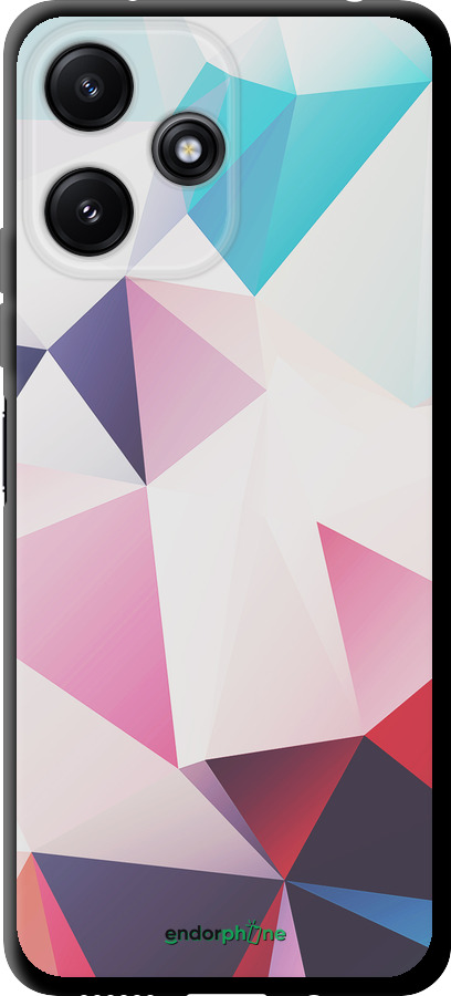 TPU чехол Геометрия 3 для Xiaomi Poco M6 Pro 5G - 4415b-3859 изображение 