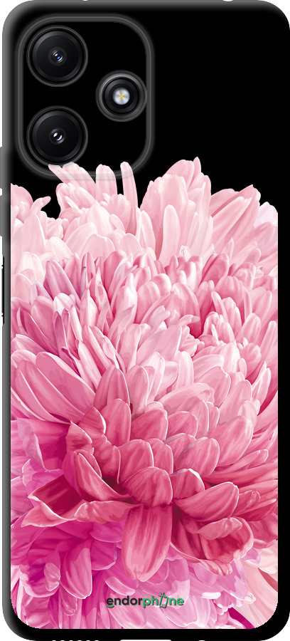 TPU чехол Хризантема для Xiaomi Poco M6 Pro 5G - 4666b-3859 изображение 