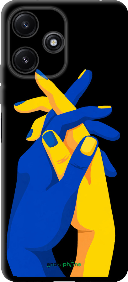 TPU чехол Stand With Ukraine для Xiaomi Redmi 12 5G - 5255b-3194 изображение 