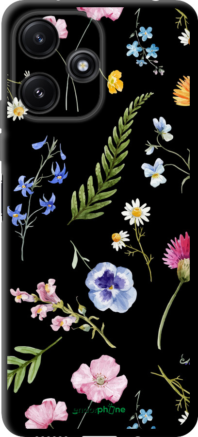 TPU чехол Квітковий фон v2 для Xiaomi Poco M6 Pro 5G - 5472b-3859 изображение 