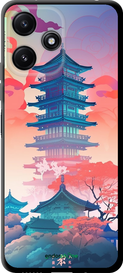 TPU чехол Япония монастырь для Xiaomi Poco M6 Pro 5G - 5590b-3859 изображение 