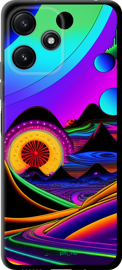 TPU чехол Абстракция v3 для Xiaomi Poco M6 Pro 5G - 5620b-3859 изображение 