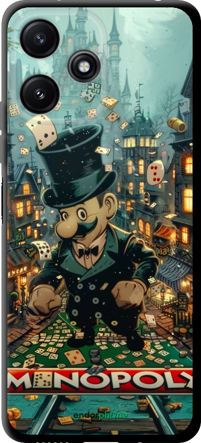 TPU чехол Сказочный Monopoly для Xiaomi Redmi 12 5G - 6086b-3194 изображение 