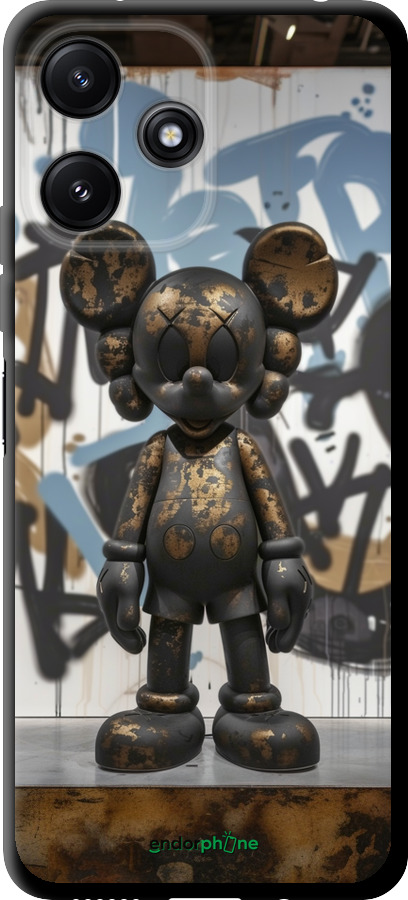 TPU чехол Bronze kaws v2 для Xiaomi Poco M6 Pro 5G - 6098b-3859 изображение 