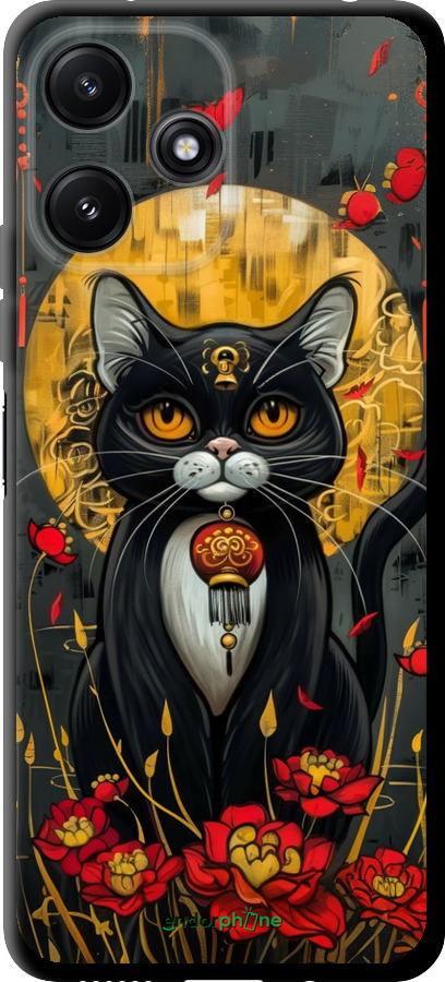 TPU чехол China Cat для Xiaomi Poco M6 Pro 5G - 6134b-3859 изображение 