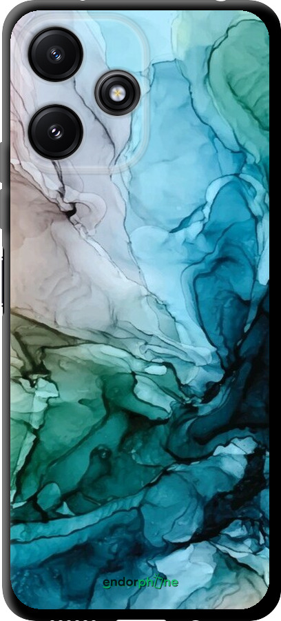 TPU чехол З абстрактним малюнком барвисті Солоні береги для Xiaomi Poco M6 Pro 5G - 6405b-3859 изображение 
