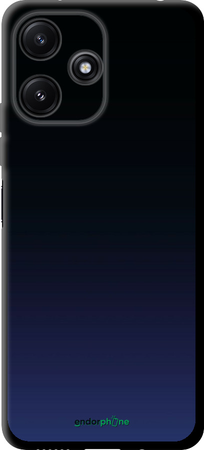 TPU чехол Градиент в тёмно - синем стиле для Xiaomi Poco M6 Pro 5G - 6542b-3859 изображение 