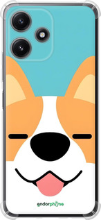 Силикон с усиленными углами чехол Корги для Xiaomi Redmi Note 12R - 6280sp-3860 изображение 