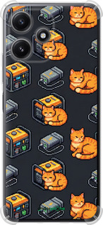 Силикон с усиленными углами чехол Autonomous Zone для Xiaomi Redmi 12 5G - 6771sp-3194 изображение 