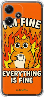 Силіконовий протиударний с посиленими кутами чехол Funny Cat для Xiaomi Poco M6 Pro 5G - 6786sp-3859 изображение 