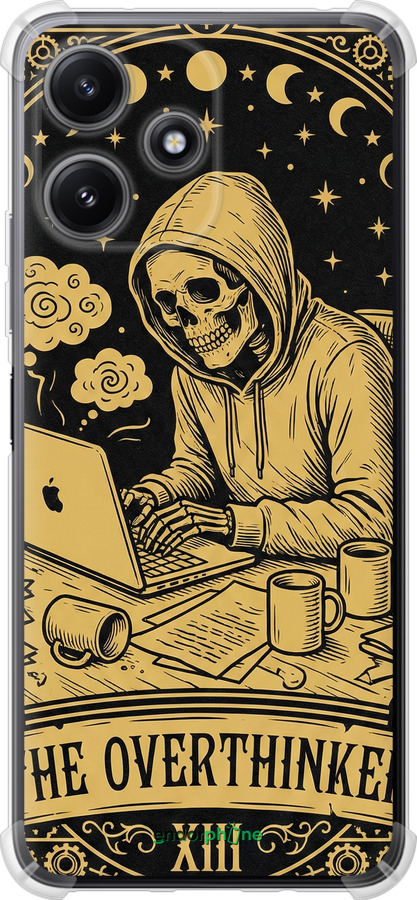 Силикон с усиленными углами чехол The Overthinker для Xiaomi Redmi 12 5G - 6774sp-3194 изображение 