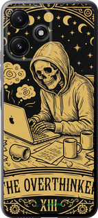 Силиконовый чехол 'The Overthinker' для Xiaomi Poco M6 Pro 5G изображение 1