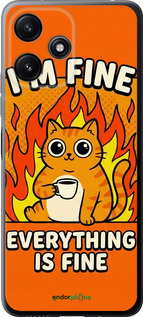 Силиконовый чехол 'Funny Cat' для Xiaomi Poco M6 Pro 5G изображение 7