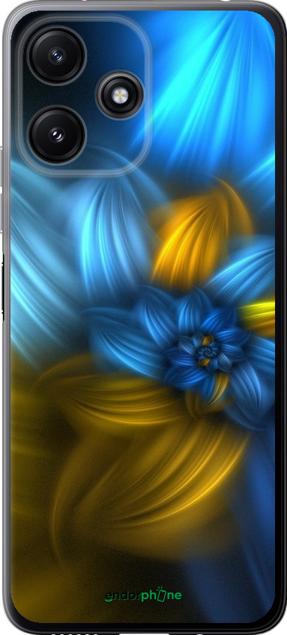 

Силіконовий чохол "Візерунок 46" для Xiaomi Redmi 12 5G, Синій