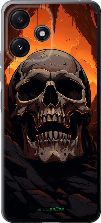Силіконовий чехол Черв пещері для Xiaomi Redmi 12 5G - 5959u-3194 изображение 