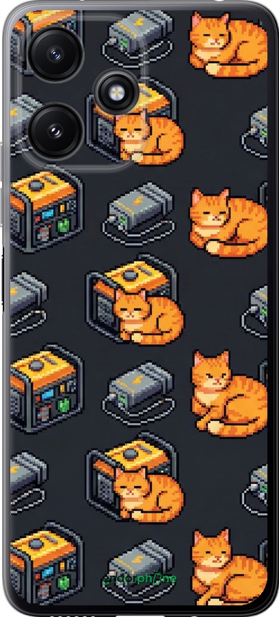 Силиконовый чехол Autonomous Zone для Xiaomi Redmi 12 5G - 6771u-3194 изображение 