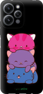 TPU чехол Милые кошки для Xiaomi Redmi 12 - 6518b-3114 изображение 