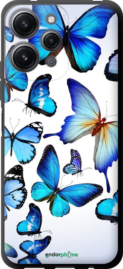 TPU чехол Метелики для Xiaomi Redmi 12 - 6023b-3114 изображение 