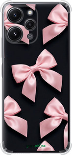 Силикон с усиленными углами чехол Coquette Ribbons Dark Coquette для Xiaomi Redmi 12 - 6767sp-3114 изображение 