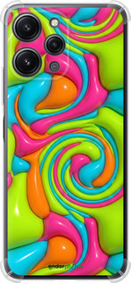 Силикон с усиленными углами чехол Y2K Jelly Dream для Xiaomi Redmi 12 - 6780sp-3114 изображение 