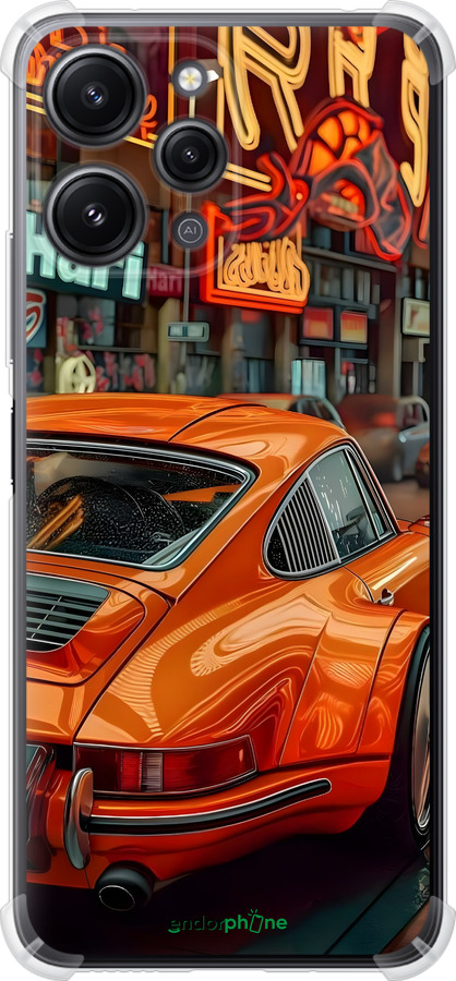 Силикон с усиленными углами чехол Порше для Xiaomi Redmi 12 - 6334sp-3114 изображение 