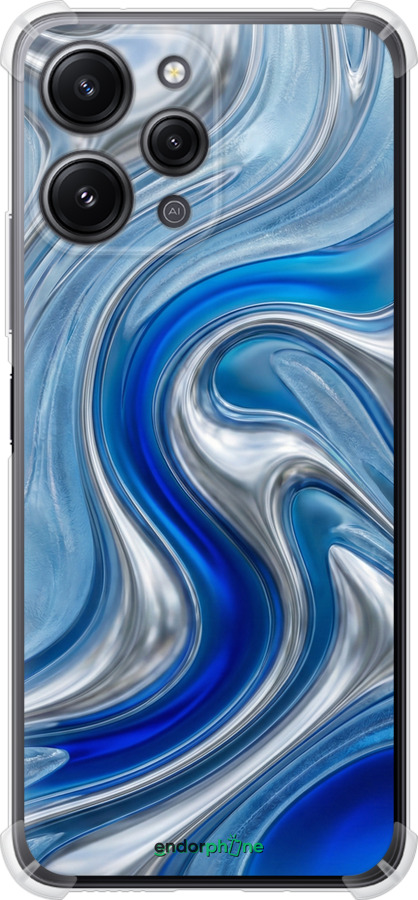 Силикон с усиленными углами чехол Liquid Chrome для Xiaomi Redmi 12 - 6781sp-3114 изображение 