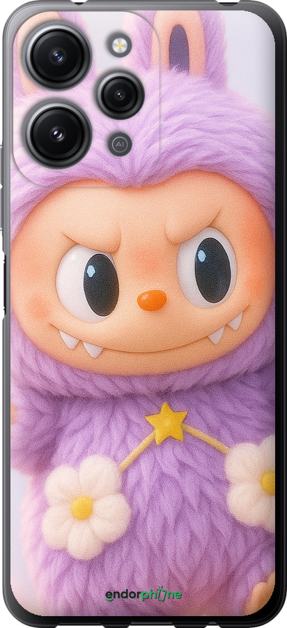 Силіконовий чехол Лабубу для Xiaomi Redmi 12 - 6708u-3114 изображение 